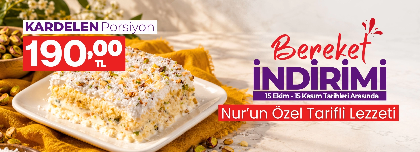 Kardelen Ekim-Kasım İndirimi